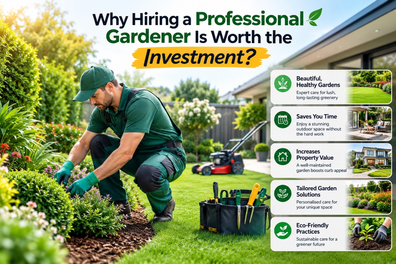 Why Hiring a Professional Gardener Is Worth the Investment?