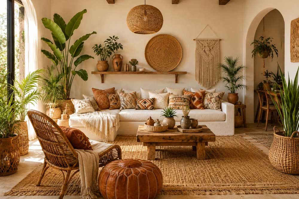 Boho Chic Interior Design: 15 Stylish Ideas to Create a Warm and Beautiful Home