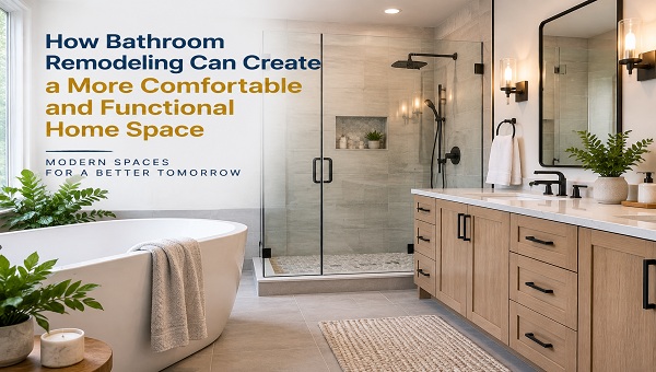 Modern Bathroom Remodel for Comfort