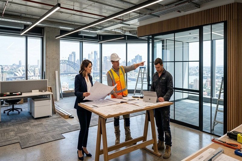 commercial fitout company Sydney