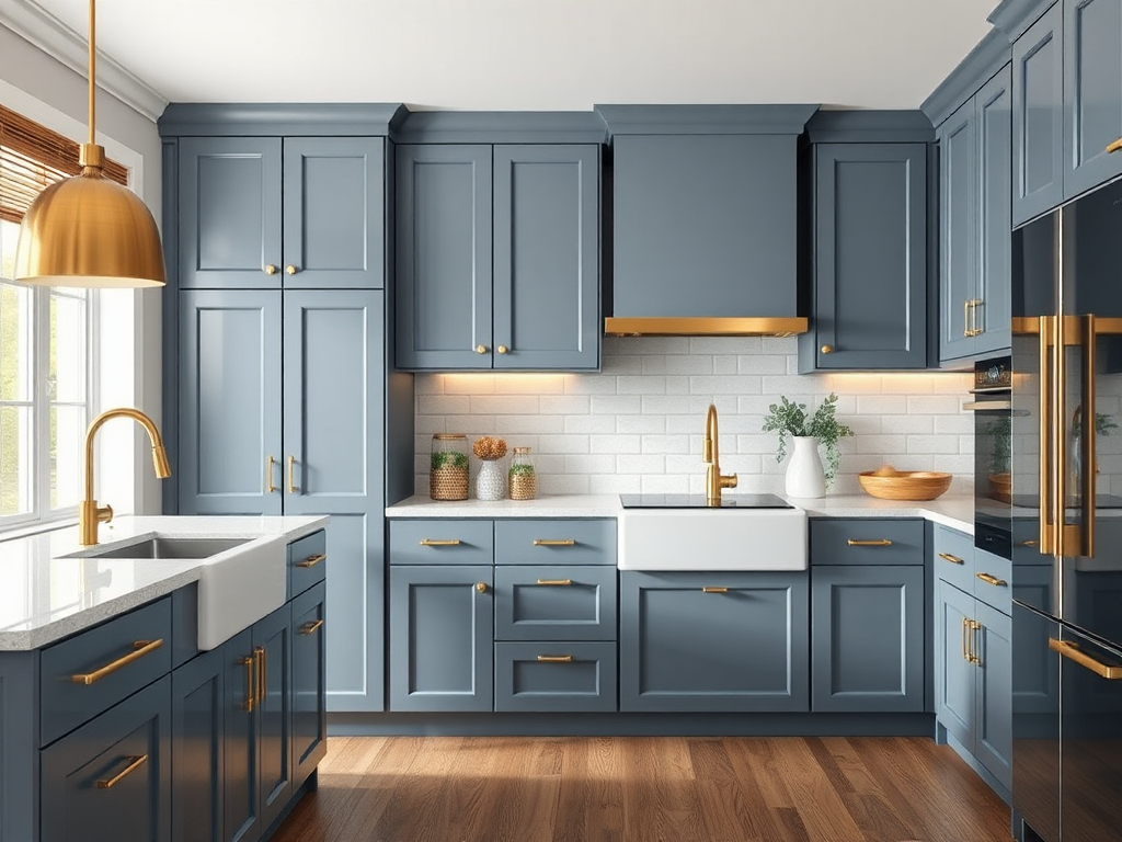 How Blue Kitchen Cabinets Add Character Without Overwhelming a Space